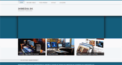 Desktop Screenshot of 3kmedia.sk